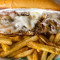 Philly Cheesesteak And Seasoned Fries