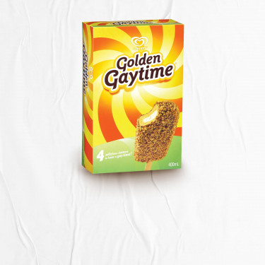 Golden Gaytime Reg; Pacote Com 4