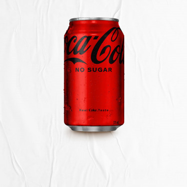 Coca-Cola Regular; Sem Açúcar 375Ml
