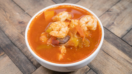 Caldo De Camaron Y Pescado (Large 32 Oz)