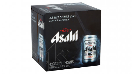 Asahi Super Seco 4 X 330Ml