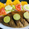 Tilapia Frita (1) Con Tostones Or Con Arroz Y Habichuela