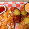14. Chicken And Waffles With Fries