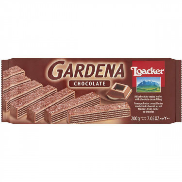 Loacker Gardena Chocolate Wafer Biscuits 200G