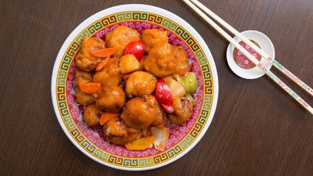 Deep Fried Pork With Vegetable