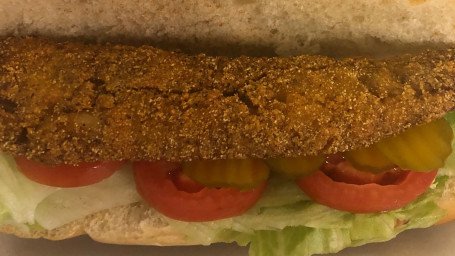 Fish Po' Boy With Fries