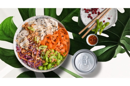 House Poké Bowl Any Drink Of Your Choice