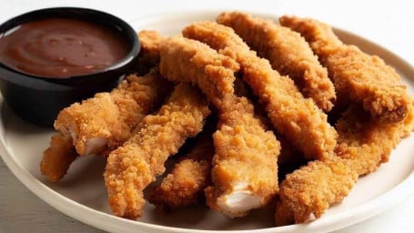 Chicken Tenders (4) W/ Bbq Dipping Sauce