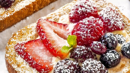 Almond Berries Toast