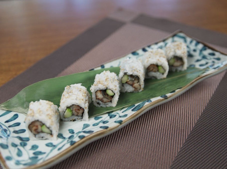 Eel Asparagus Roll Mán Yú Lú Sǔn Juǎn