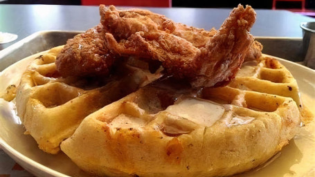 Chicken Waffles Chicken Waffles Or Just The Waffle