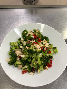 Vegan Broccoli Fire Salad
