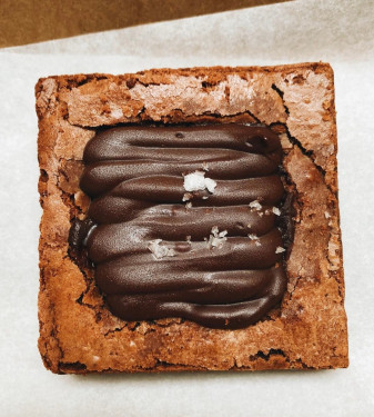 Sea Salt Chocolate Truffle Brownie