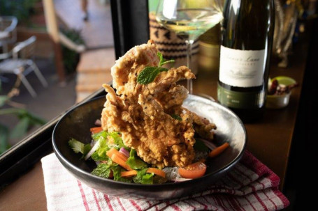 Soft Shell Crab In Yellow Curry Sauce