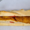 Sfc Chicken Steak Baguette Comes With Cheese, Mix Salad And Mayo.