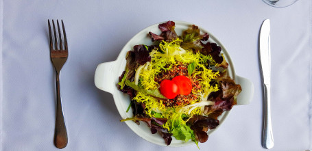 Quinoa Salad With Fresh Fruit Vinegar Dressing