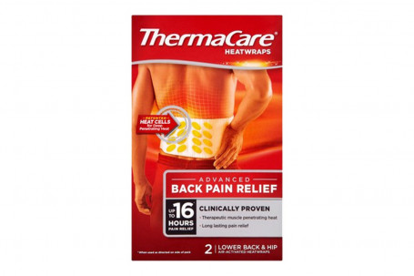 Thermacare Lower Back Hip Heat Wraps Large/Xlarge 2 Pack