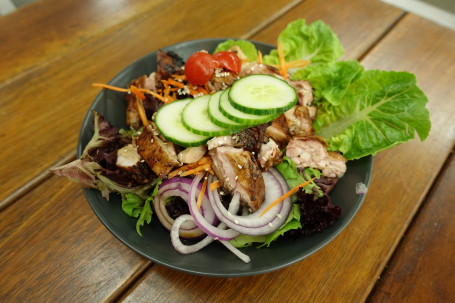 Charcoal Grilled Teriyaki Chicken Salads