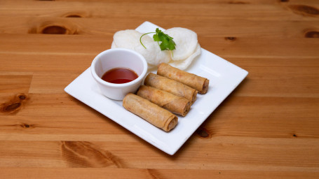 Deep Fried Pork Spring Rolls (4)