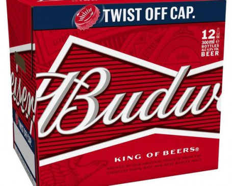 Budweiser 12 Pack Bottle