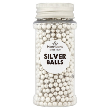 Morrisons Silver Ball Sprinkles 80G