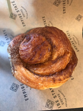 Vegan Sourdough Cinnamon Scroll