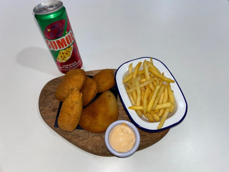 Seafood Rissole Platter Meal