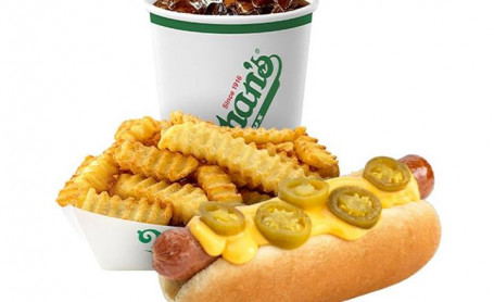 Large Cheese And Jalapeno Hot Dog Meal