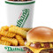 Regular Nathan's Signature Burger Meal