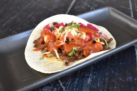 Tender Marinated Steak Taco (Gf Option) (1261Kj)