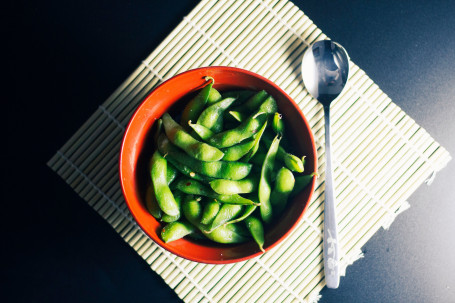 Edamame With Rock Salt Or Chilli