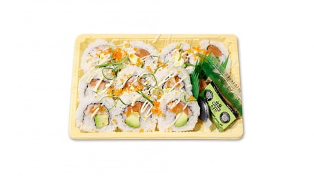 Medium Roll Salmon Box