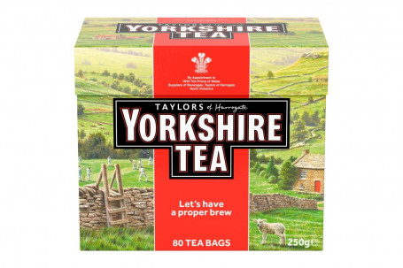 Chá Taylors Of Harrogate Yorkshire 80 Saquinhos De Chá 250G