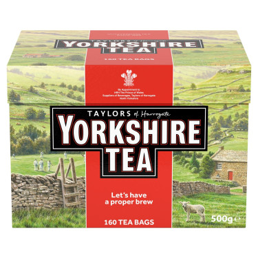 Saquinhos De Chá Yorkshire 160 Pacote 500G