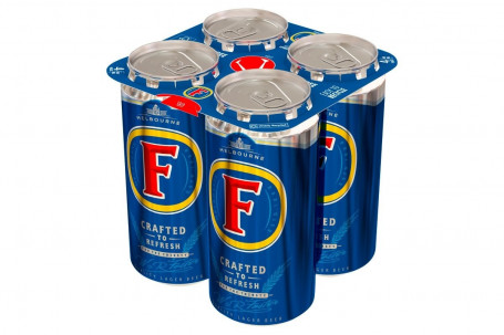 Latas De Cerveja Foster's Lager 4X440Ml