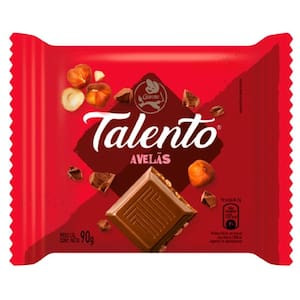 Chocolate Talento Avelã Embalagem 90G