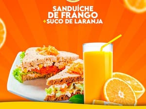 Limonada Suíça Sanduíche De Frango