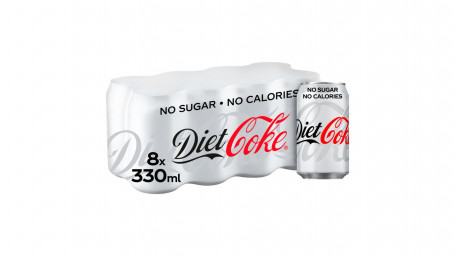 Latas Multipack Diet Coke 8X330Ml