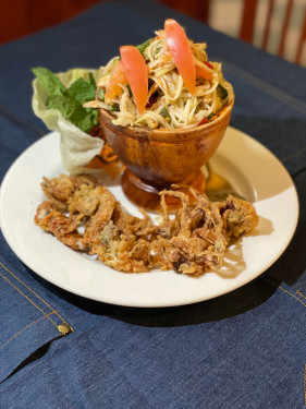 Papaya Salad with Softshell Crab