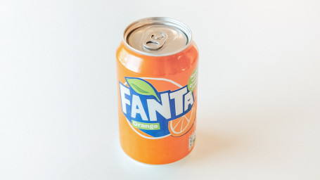 Cans Of Fanta Orange