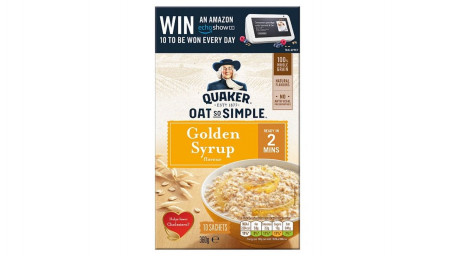Quaker Oat So Simple Golden Syrup 10X36G