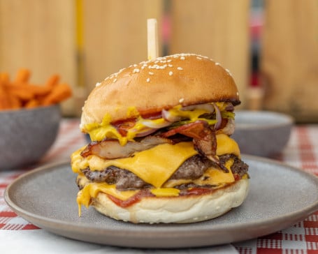 Double Beef, Bacon And Cheese (Gfa)