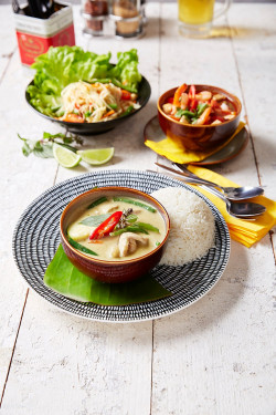 Thai Green Curry Chicken (Spicy)(Gf)(Vgo)