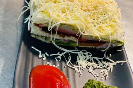 Cheese Double Vegetable Sandwich