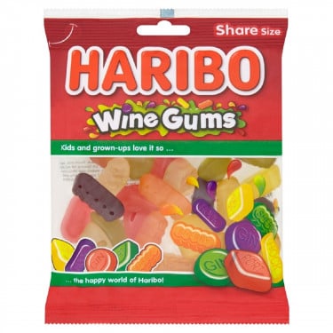 Haribo Wine Gums Share Bags 140G