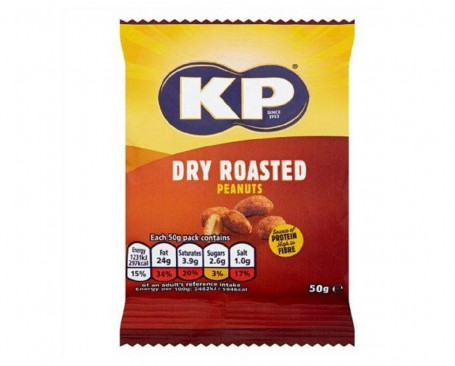 Kp Dry Roasted Peanuts 50G 50G