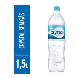 Agua Min Crystal S Gas 1,5L