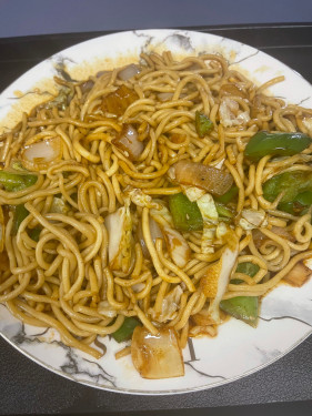 P10:Stir Fried Noodle With Vegetables In Oyster Sauce