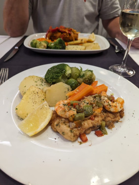 Scabbard Fish With Shrimp, Madeira Flavours