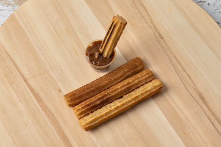 Churros (4 Pack) Caramel Sauce